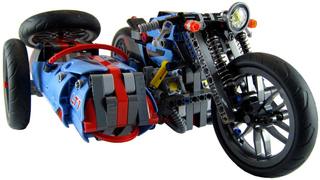 This Lego is ready for the Isle of Man sidecar race